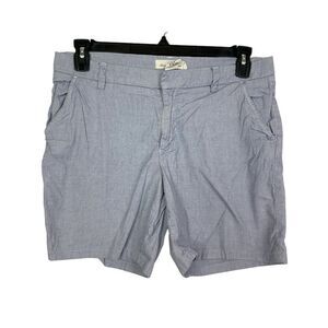 L.O.G.G. Label Of Graded Goods Shorts Women's 10 Pockets Casual Office Blue Gray